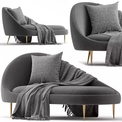 Modern chaise Lounge Chair