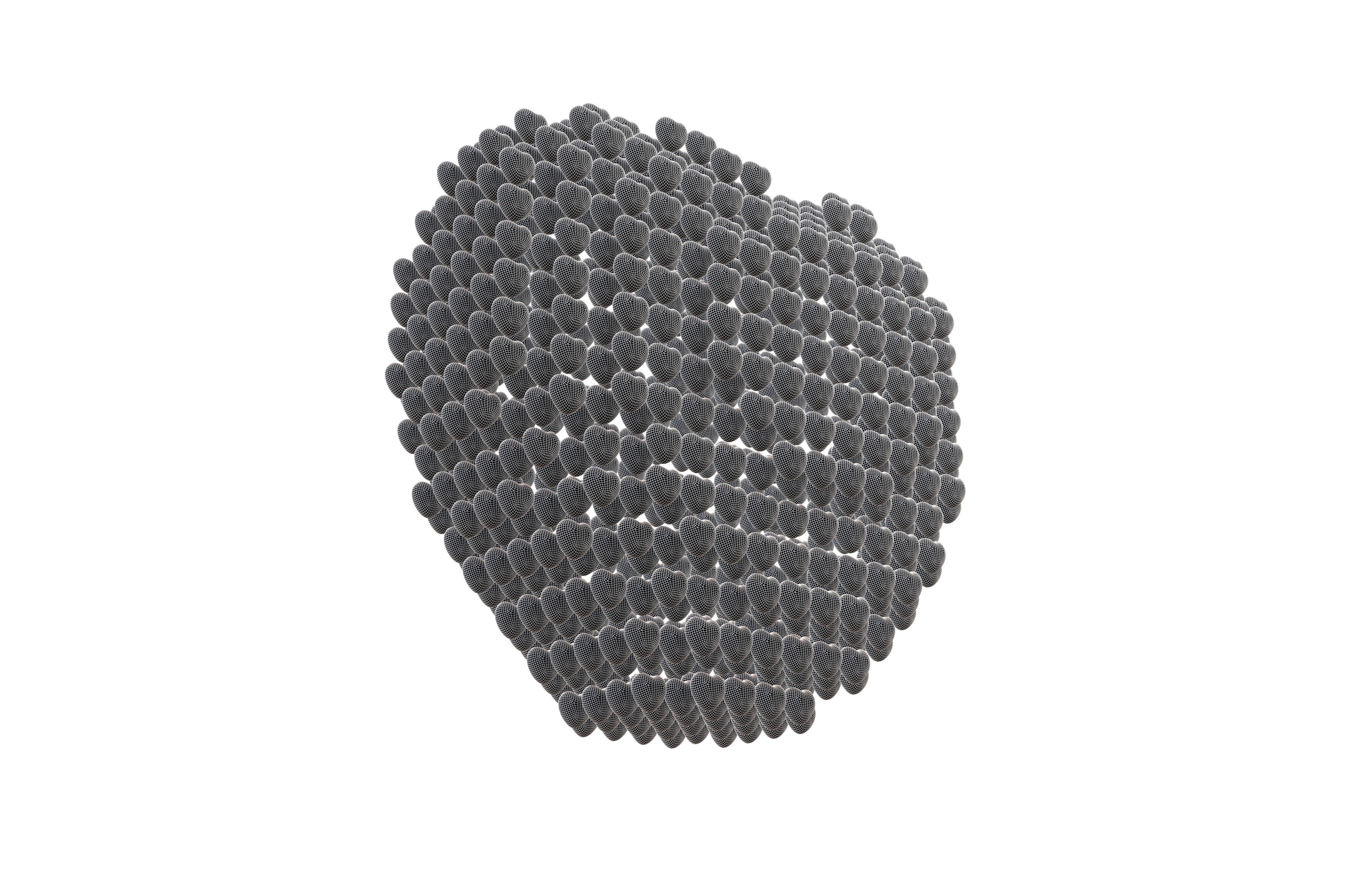 Heart Stylish Style v1 007 3D model_6