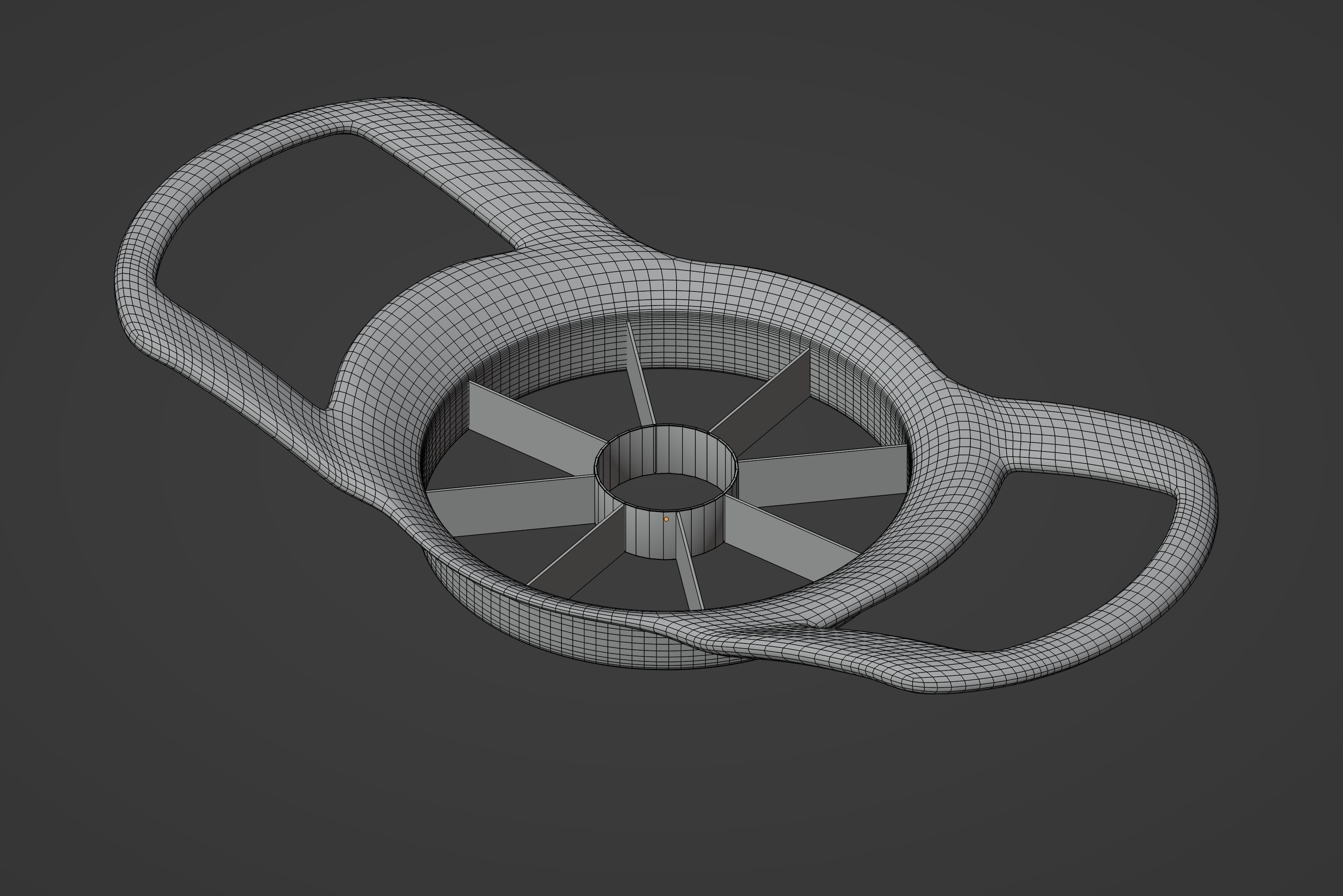 Apple Slicer 3D model_11