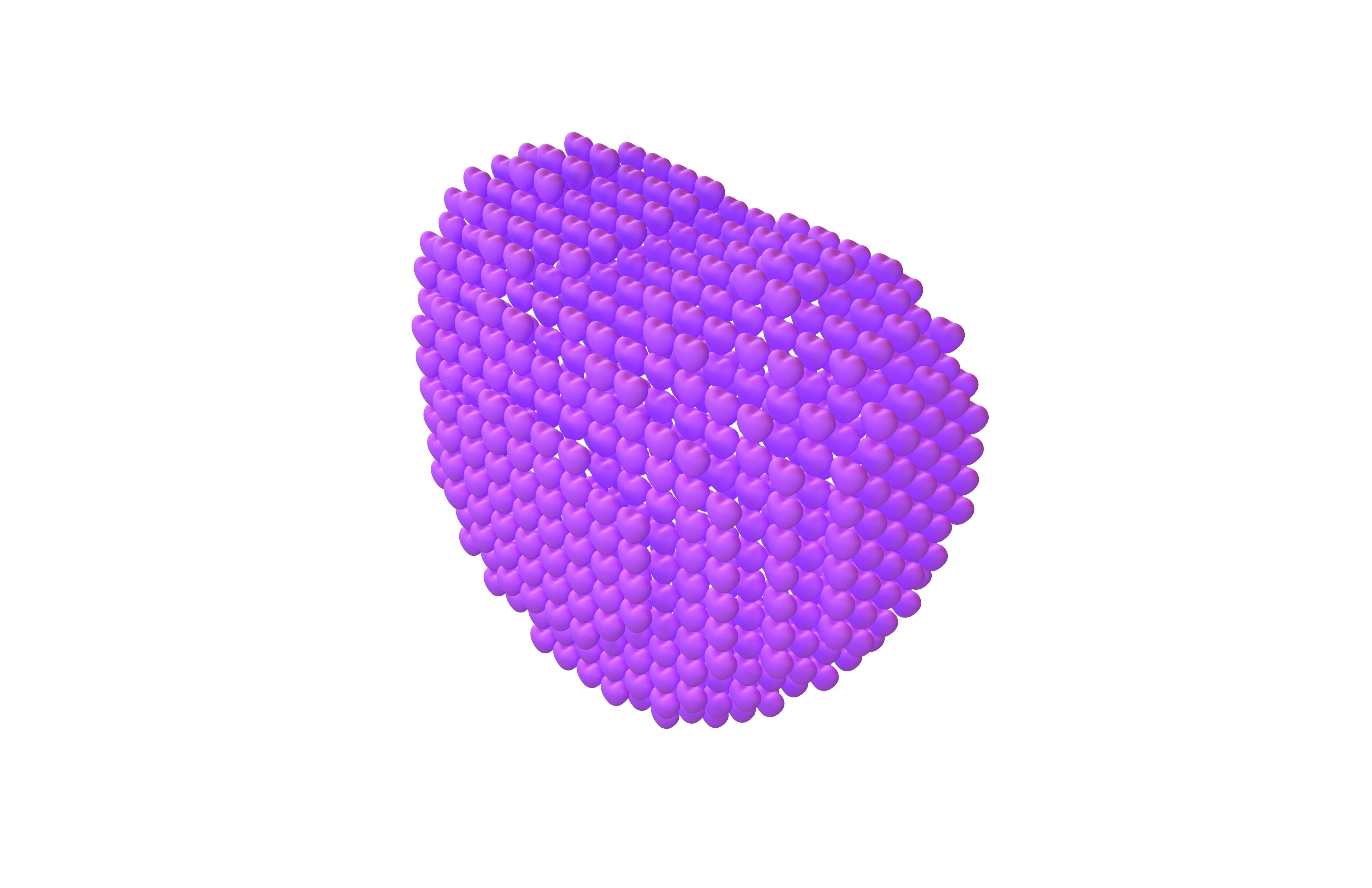 Heart Stylish Style v1 008 3D model_2