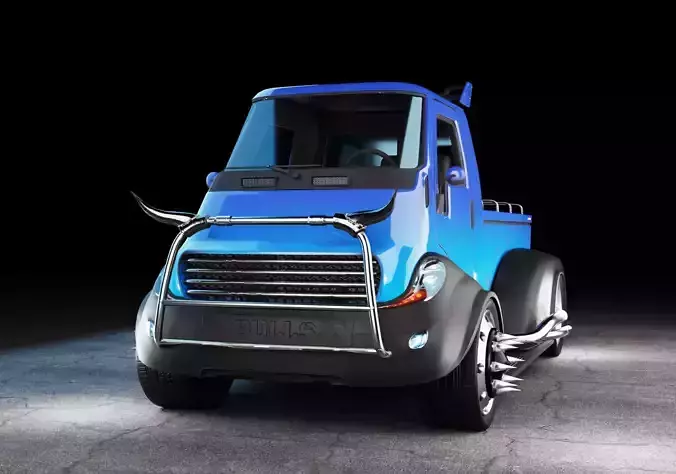 Little truck classic car design 