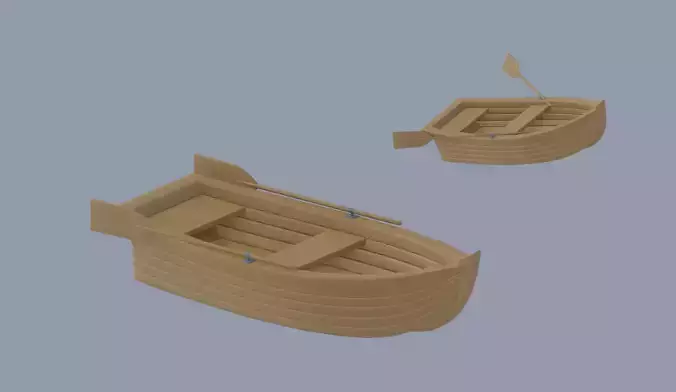 Boat model 3D model