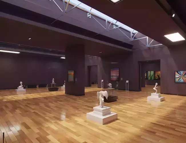 Art Gallery Showroom interior