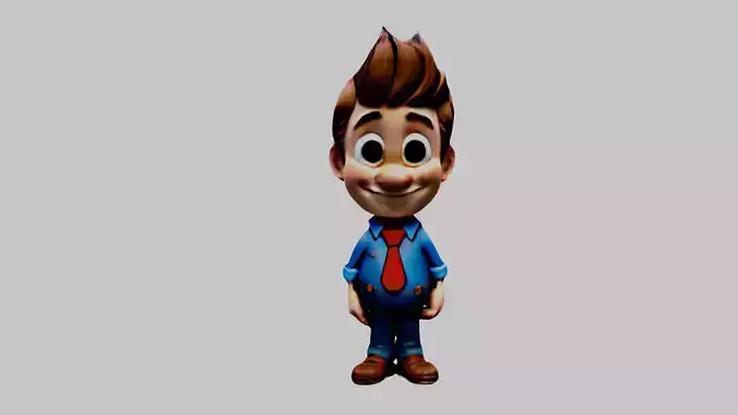  Man Cartoon Character