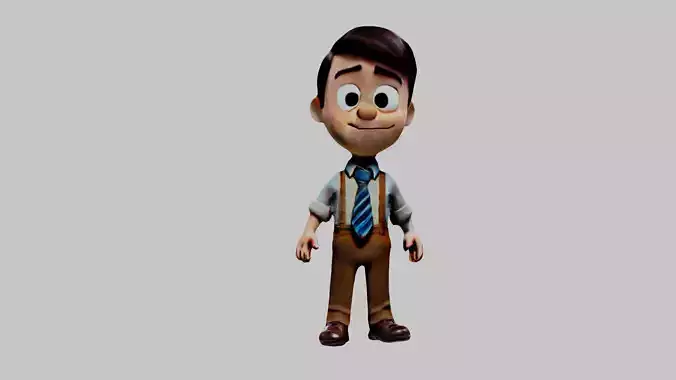 Man Cartoon Character