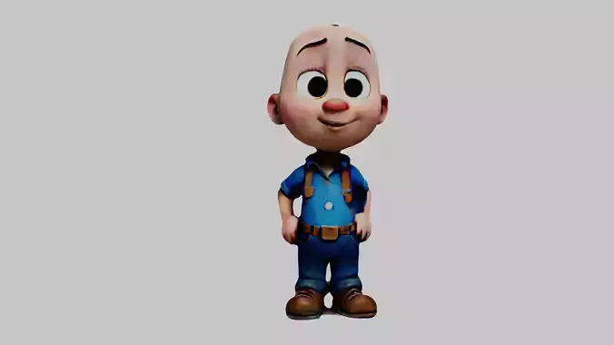 Man Cartoon Character