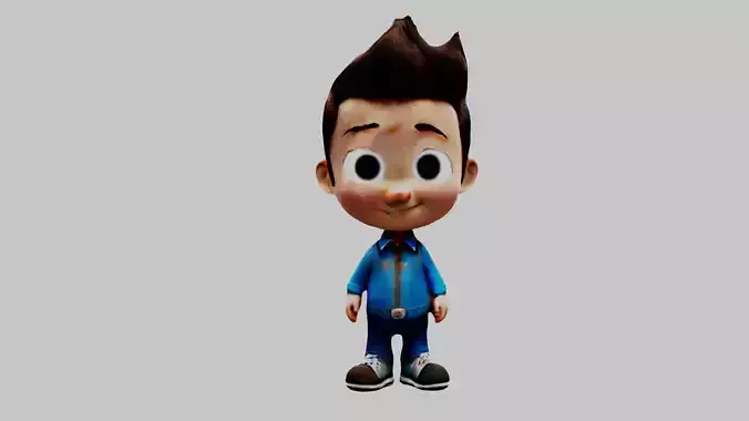 Man Cartoon Character