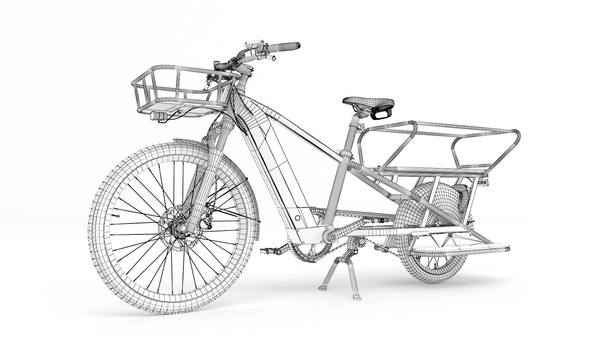 Decathlon Longtail R500 3D model_11