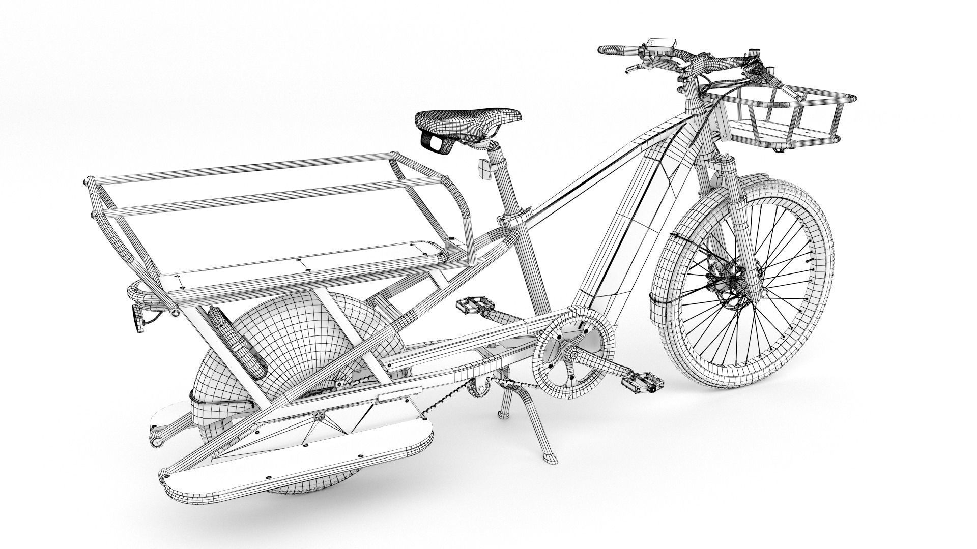 Decathlon Longtail R500 3D model_8