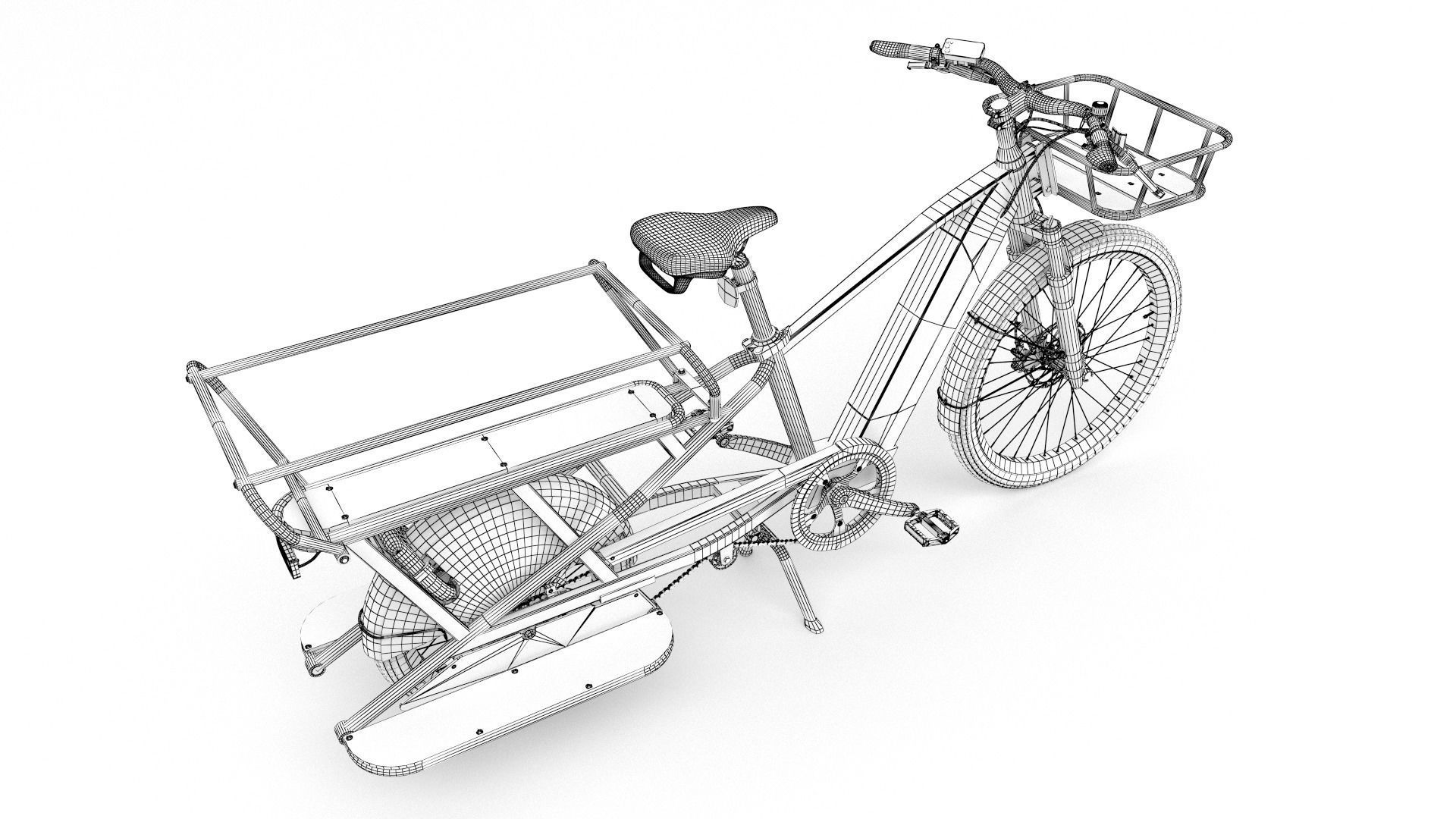 Decathlon Longtail R500 3D model_12