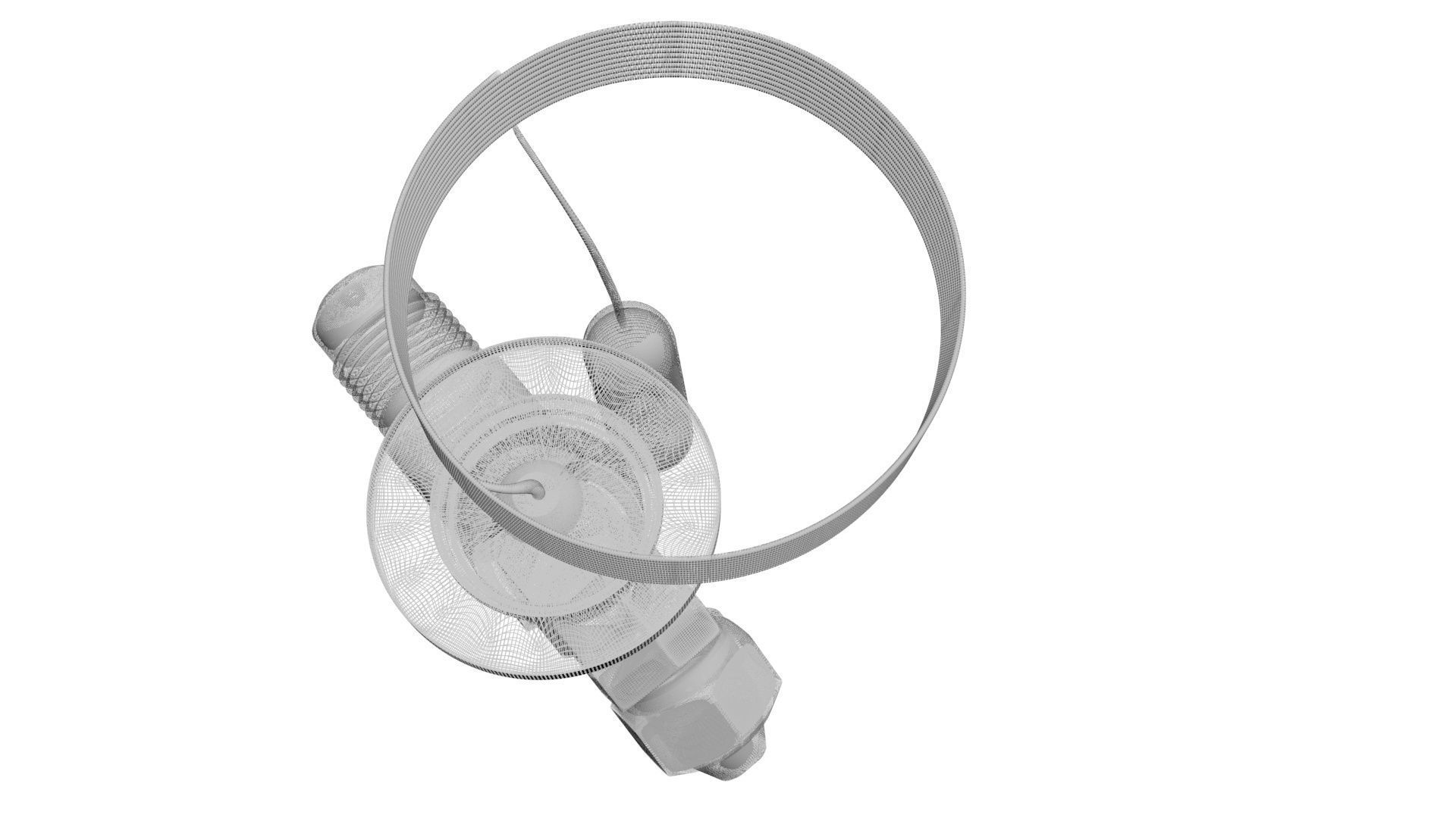 Refrigerator Expansion Valve 3D model_24