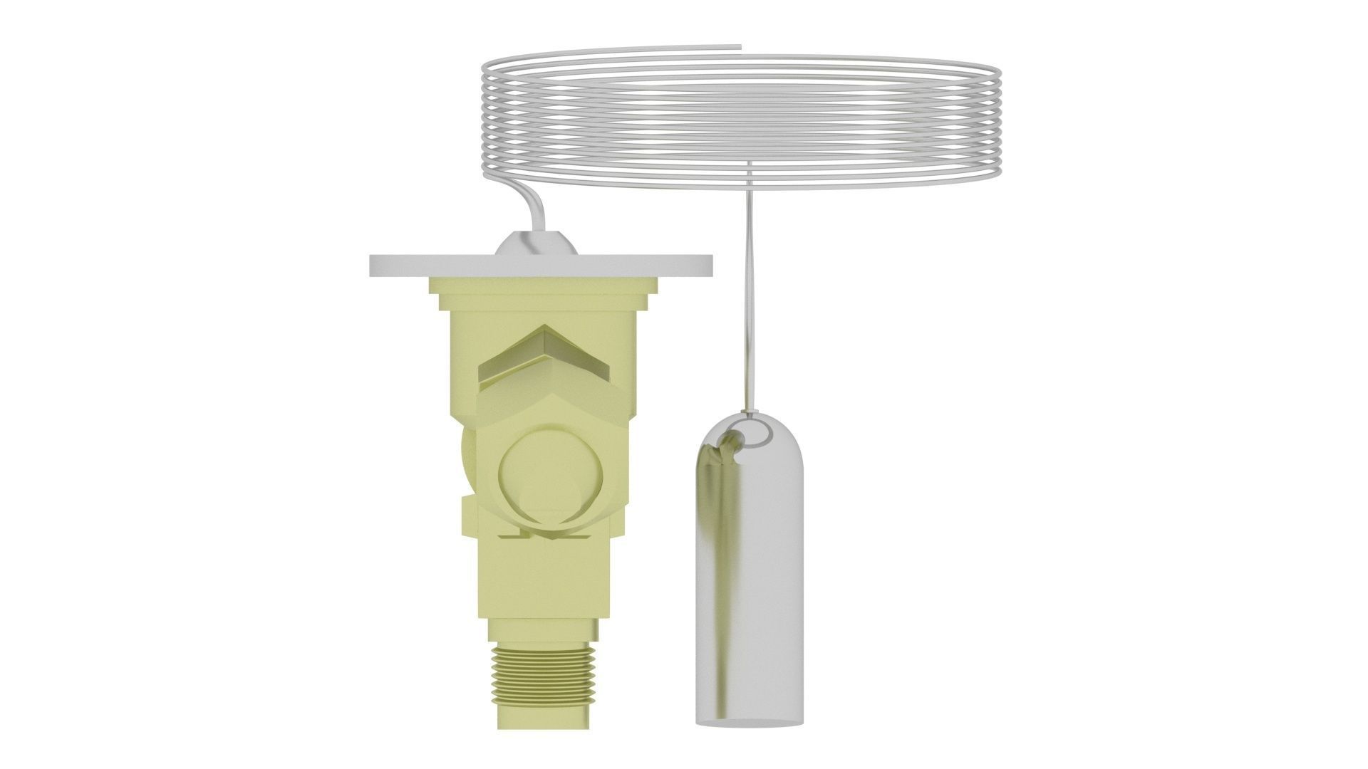 Refrigerator Expansion Valve 3D model_20