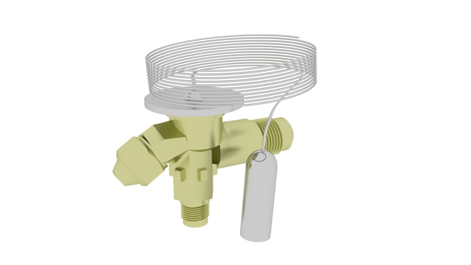 Refrigerator Expansion Valve 3D model_15