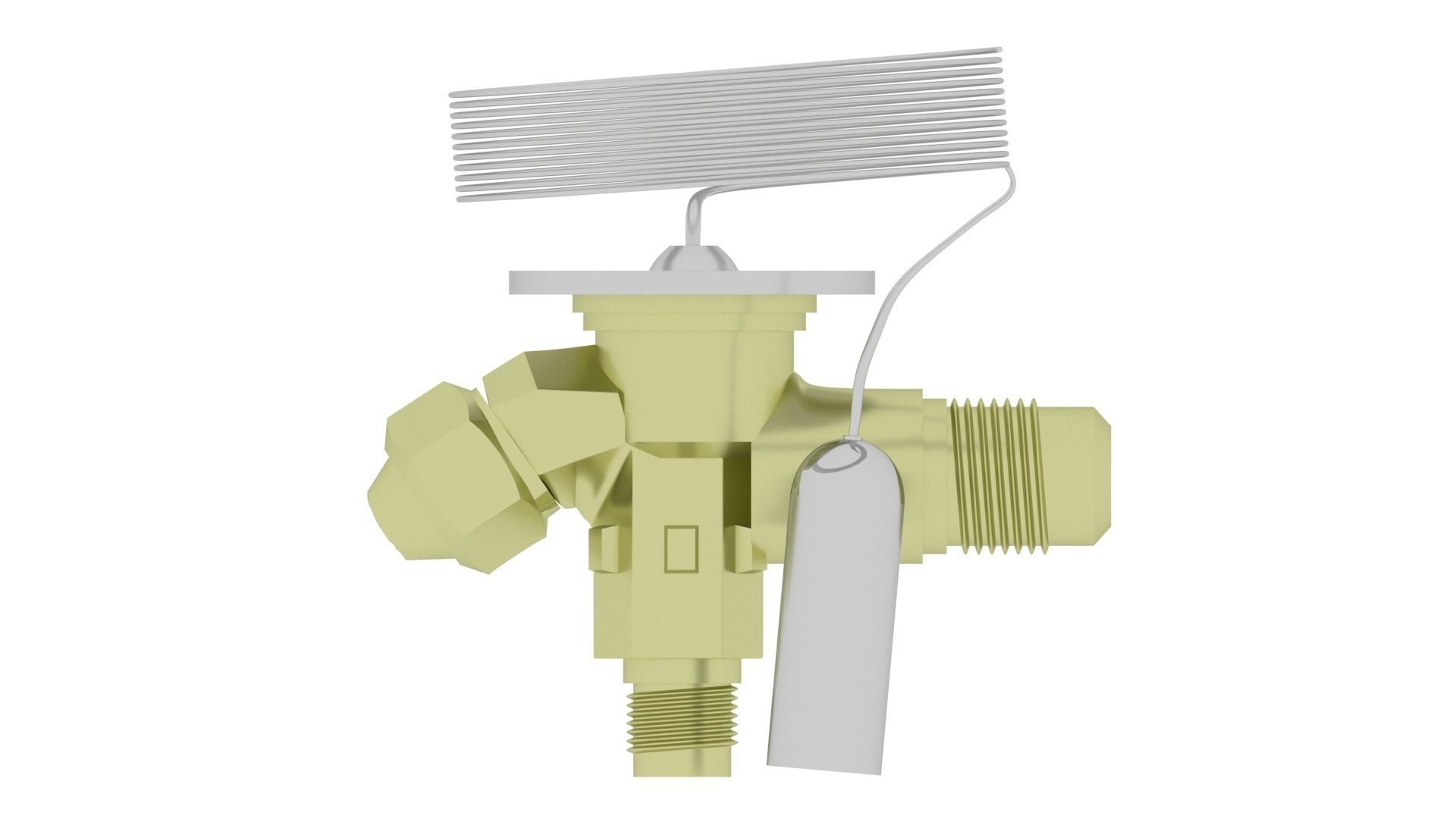 Refrigerator Expansion Valve 3D model_18