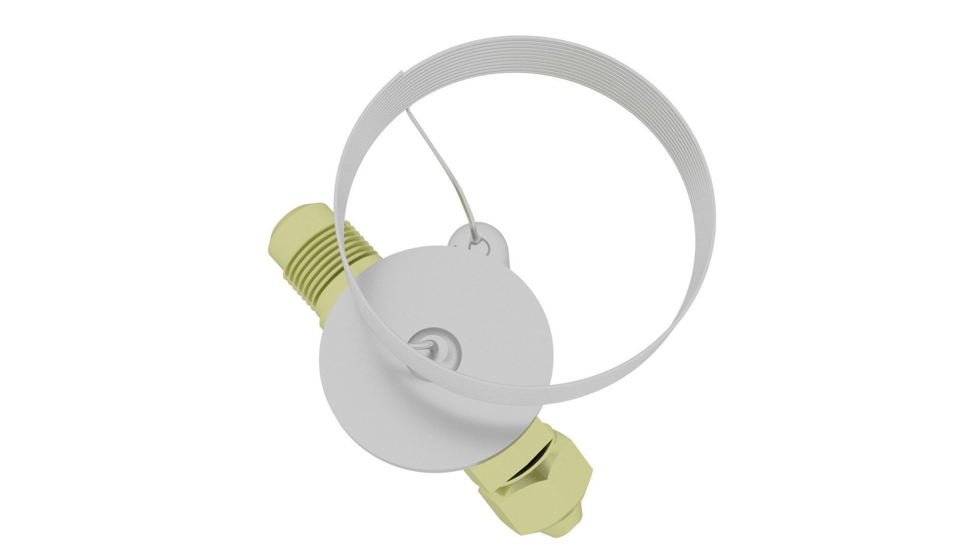 Refrigerator Expansion Valve 3D model_14