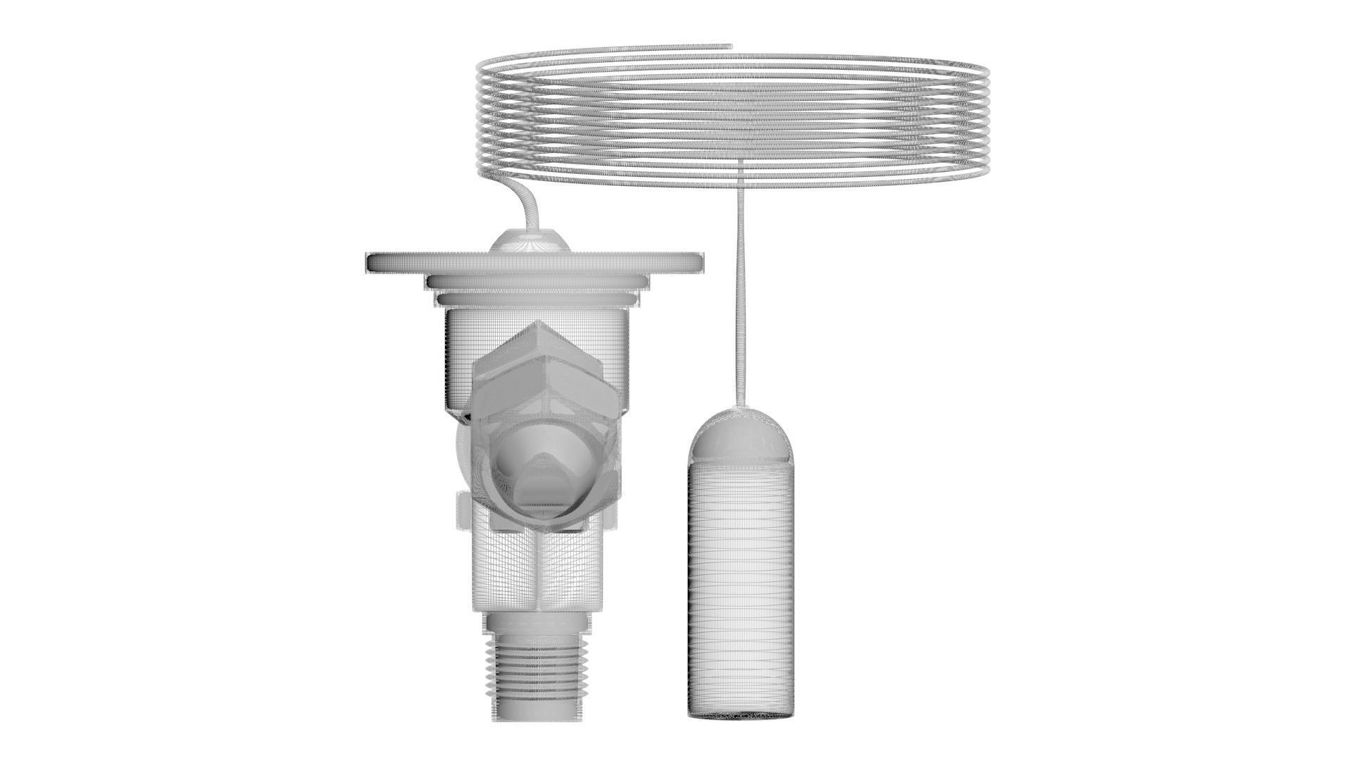 Refrigerator Expansion Valve 3D model_28
