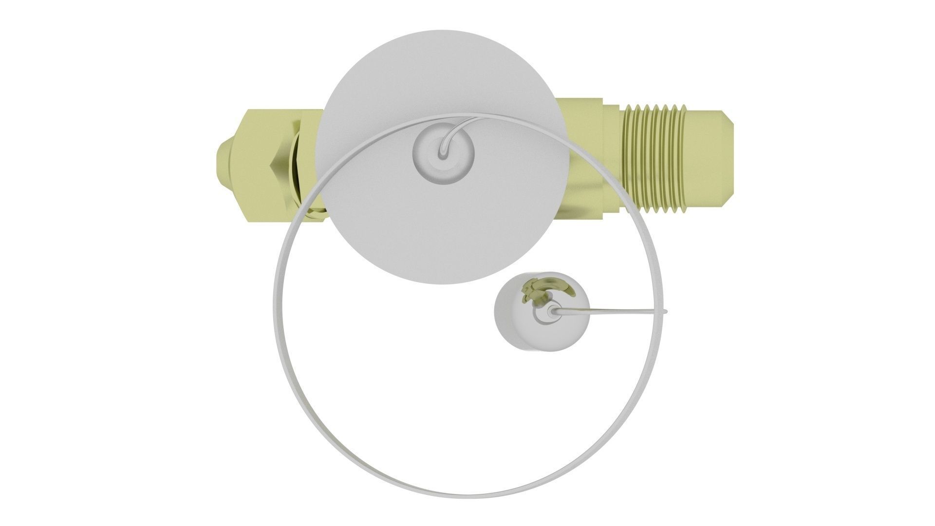 Refrigerator Expansion Valve 3D model_19