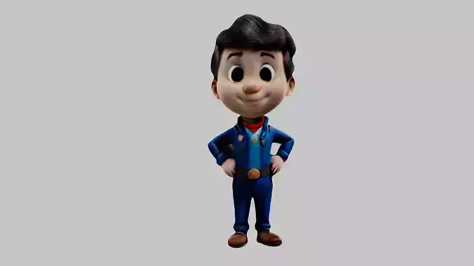  Man Cartoon Character