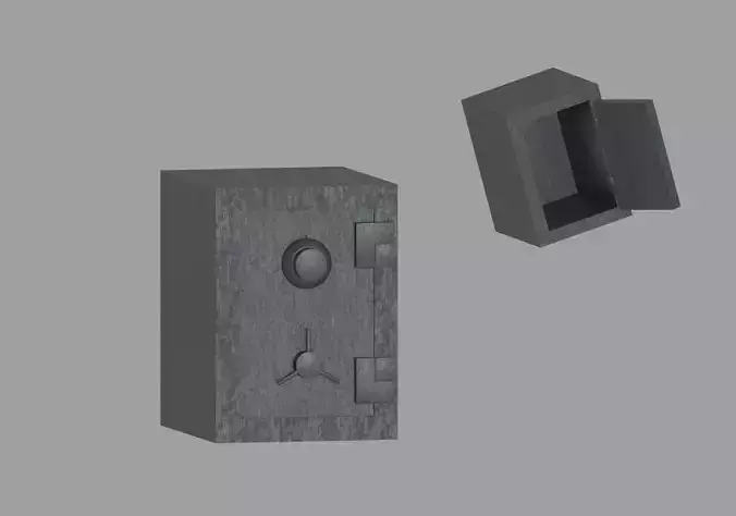 Safe model 3D model