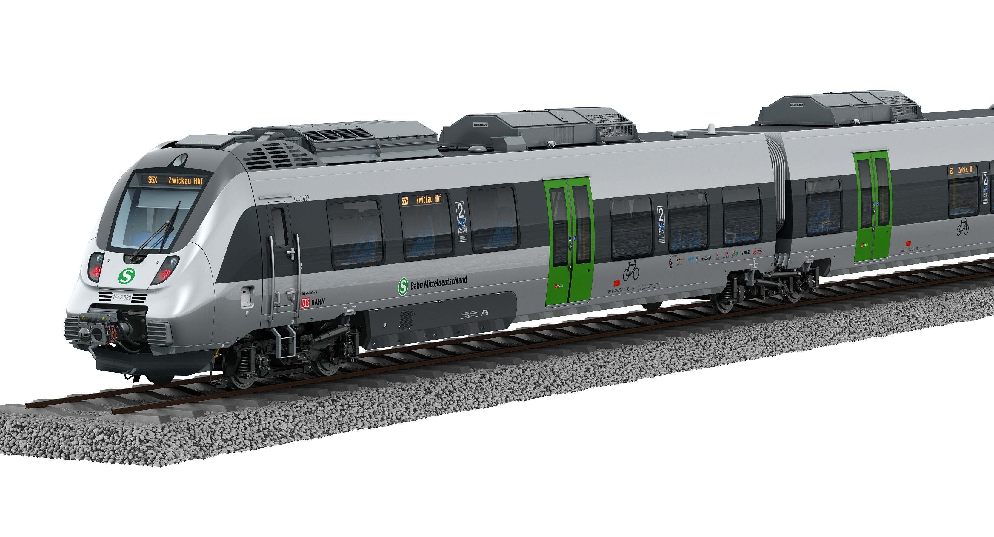 Bombardier TALENT 2 S-Bahn 3D model_8