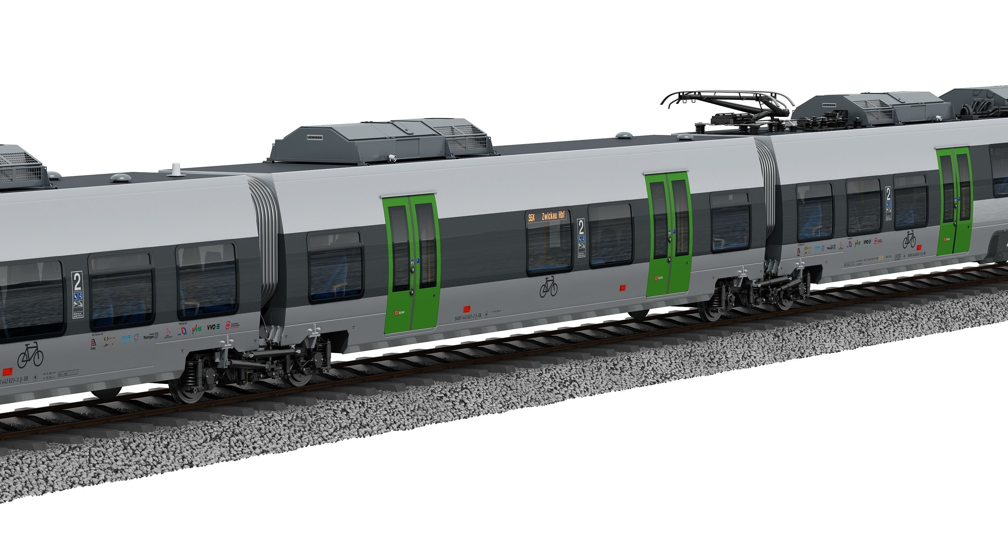 Bombardier TALENT 2 S-Bahn 3D model_10