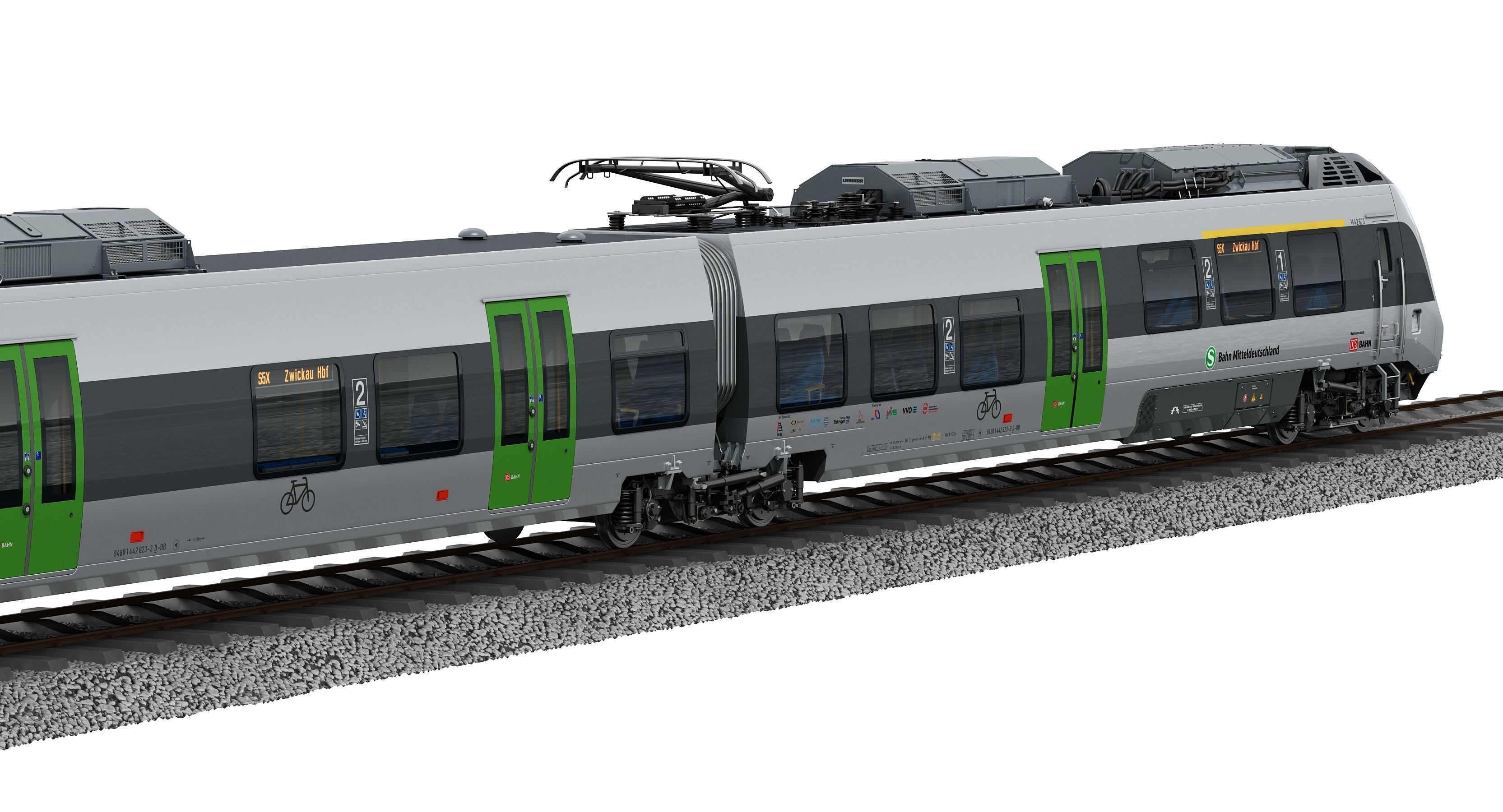 Bombardier TALENT 2 S-Bahn 3D model_12