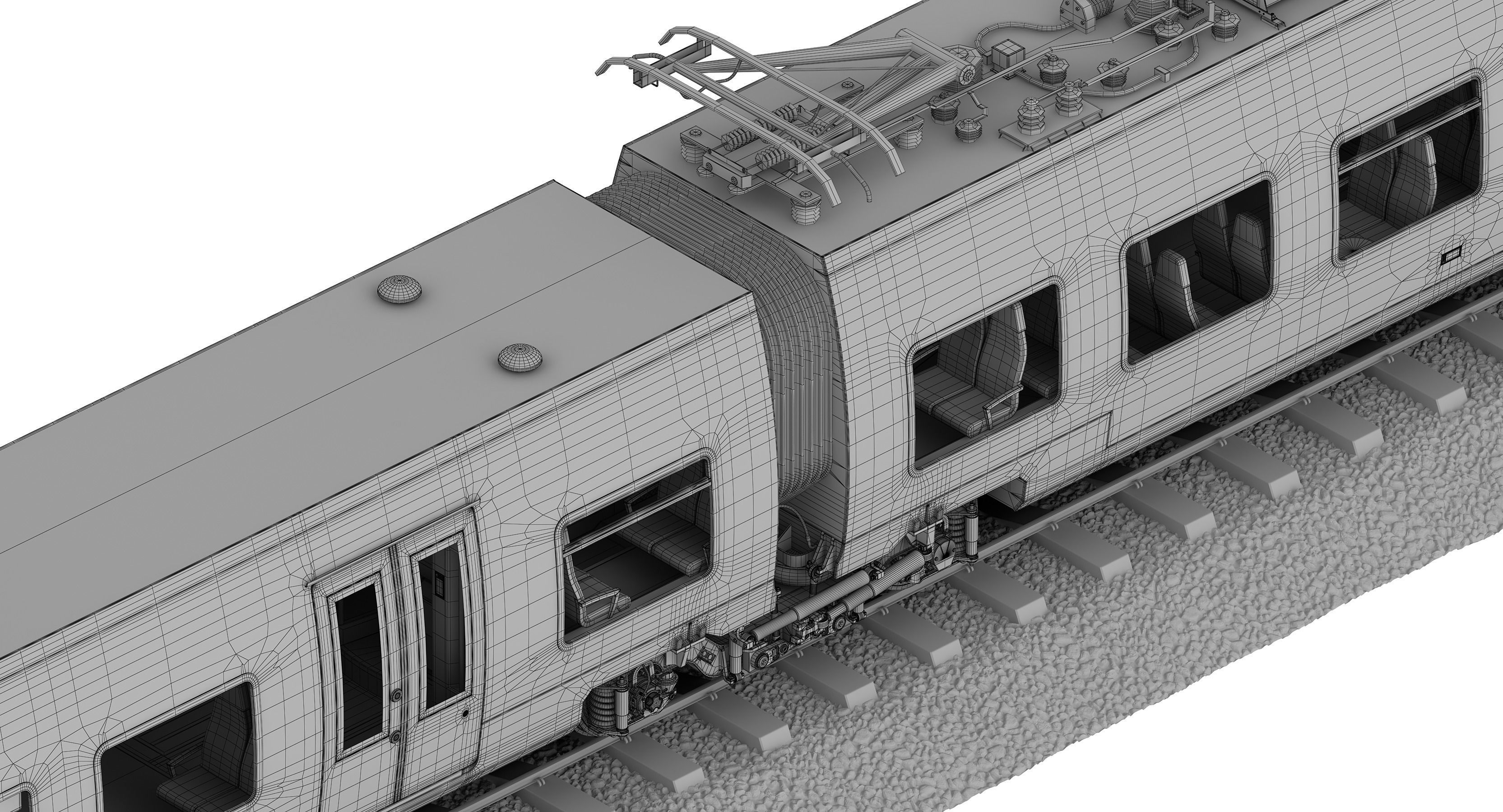 Bombardier TALENT 2 S-Bahn 3D model_15