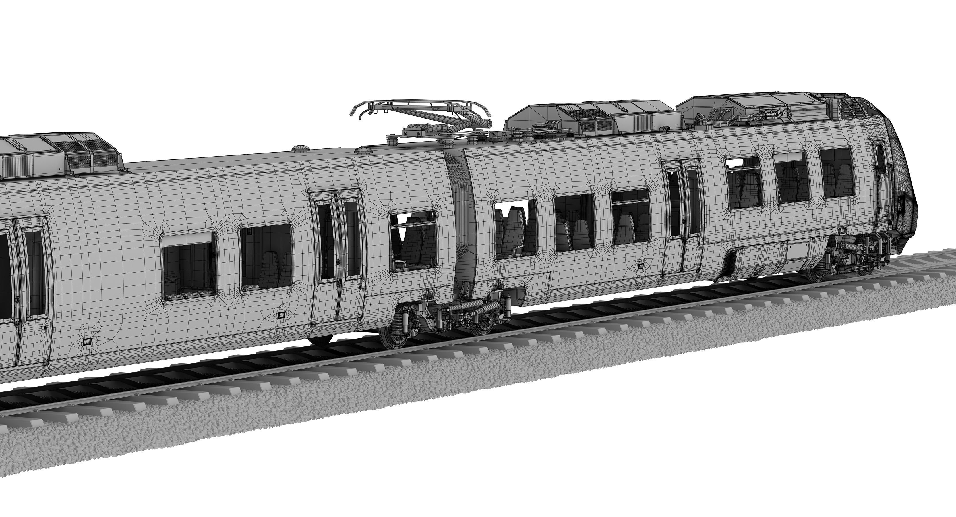 Bombardier TALENT 2 S-Bahn 3D model_13