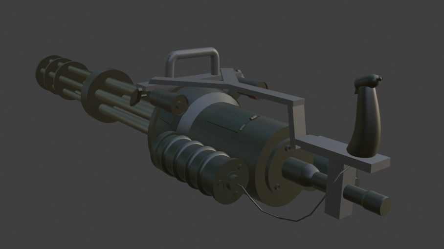 3D GUN SciFi 3D model_33