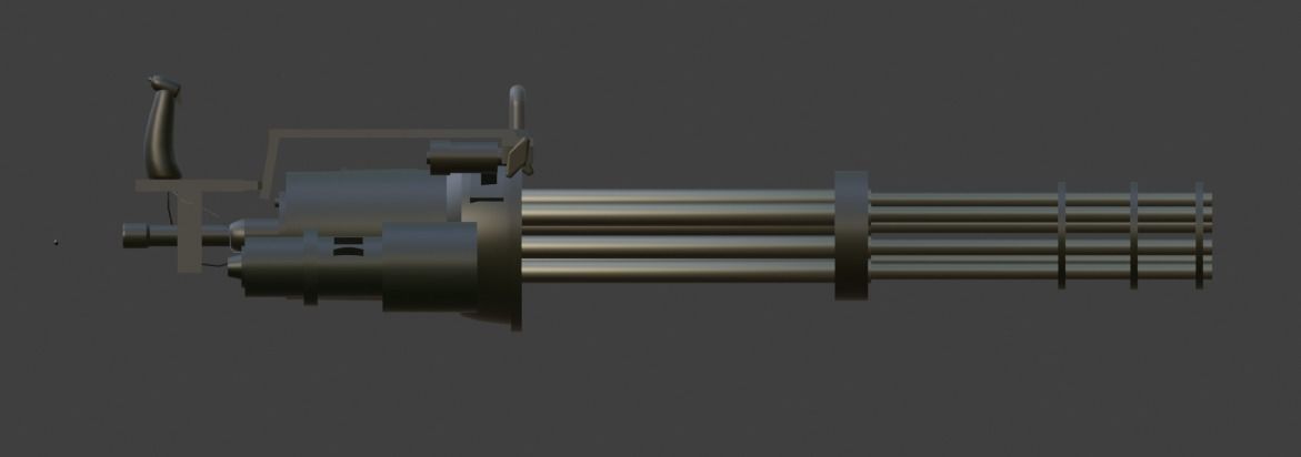 3D GUN SciFi 3D model_28