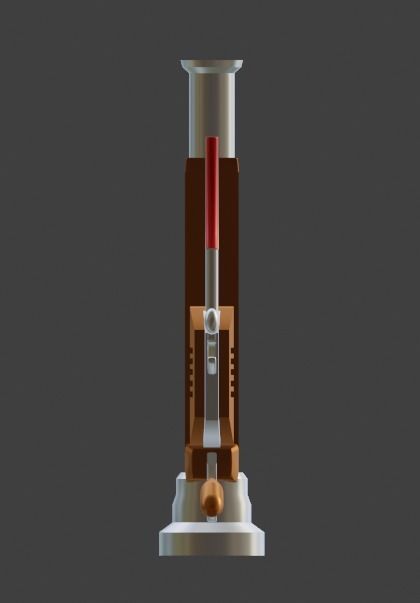 3D GUN SciFi 3D model_25