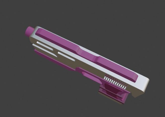 3D GUN SciFi 3D model_21