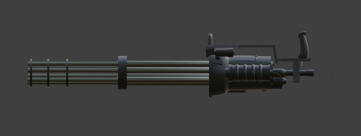 3D GUN SciFi 3D model_27
