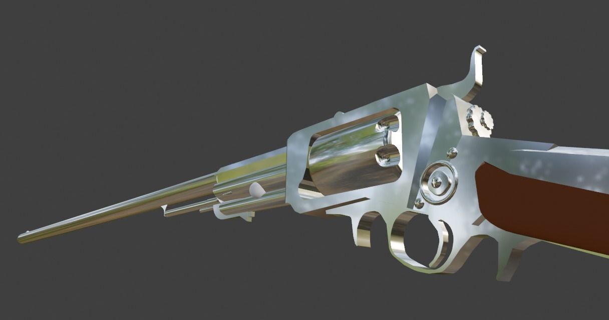 3D GUN SciFi 3D model_15