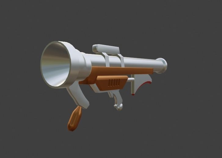 3D GUN SciFi 3D model_24