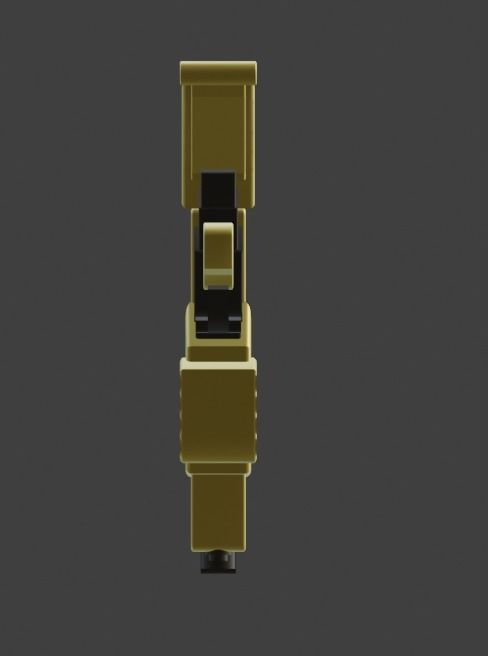 3D GUN SciFi 3D model_6