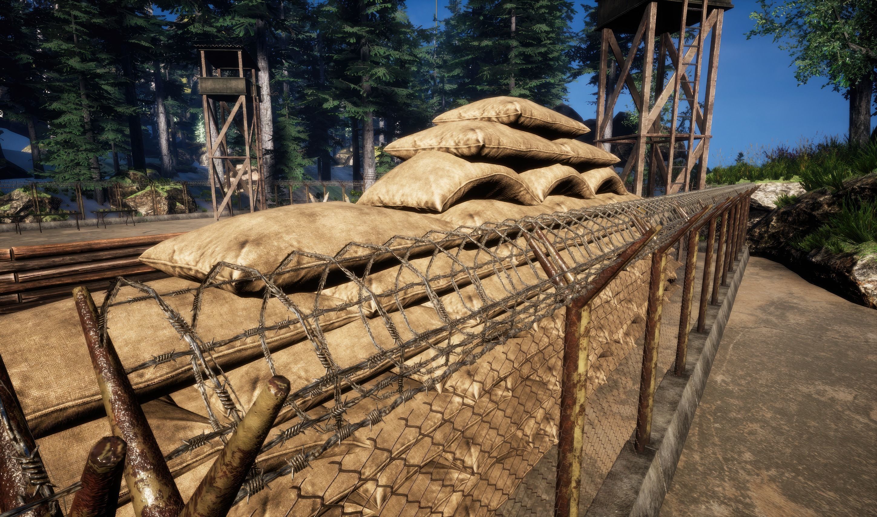 MILITARY TRAINING CAMP KIT by mkaplunow Low-poly 3D model_13