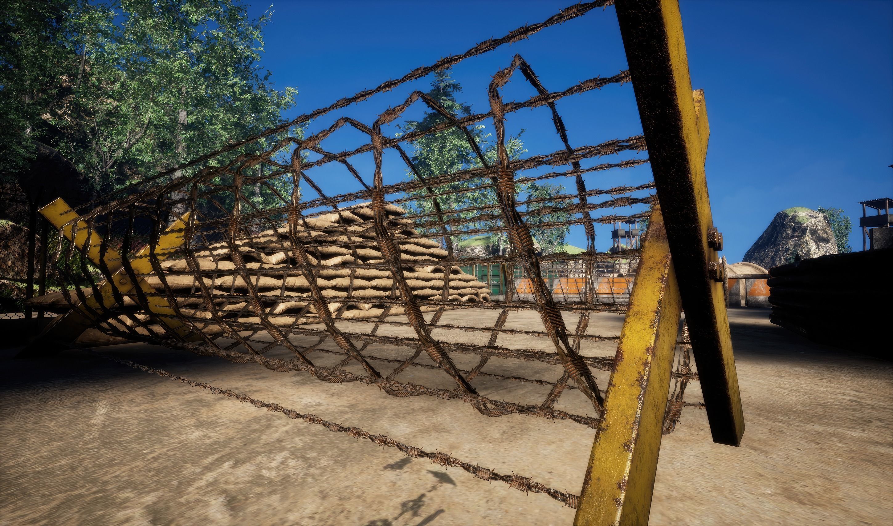 MILITARY TRAINING CAMP KIT by mkaplunow Low-poly 3D model_3