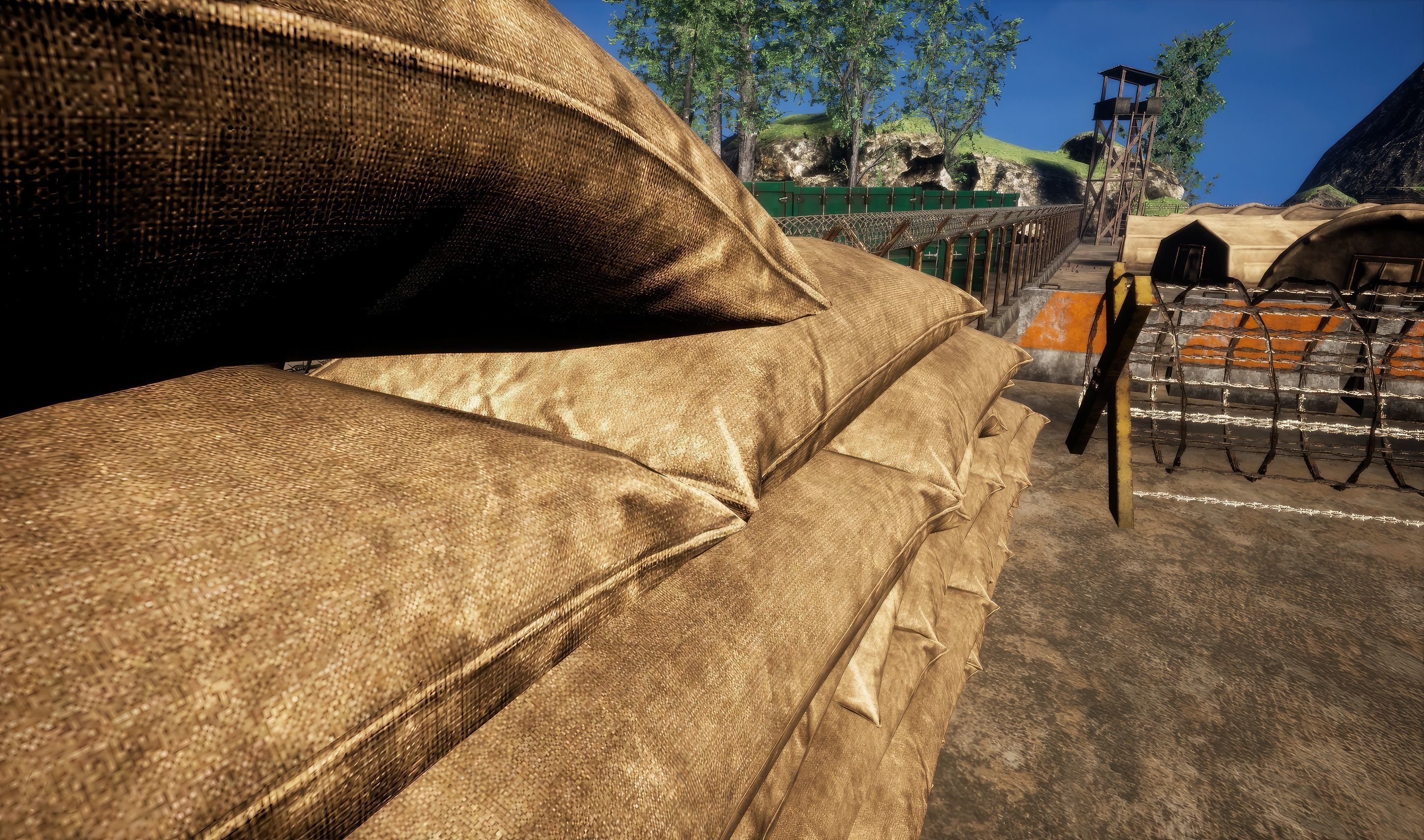 MILITARY TRAINING CAMP KIT by mkaplunow Low-poly 3D model_4