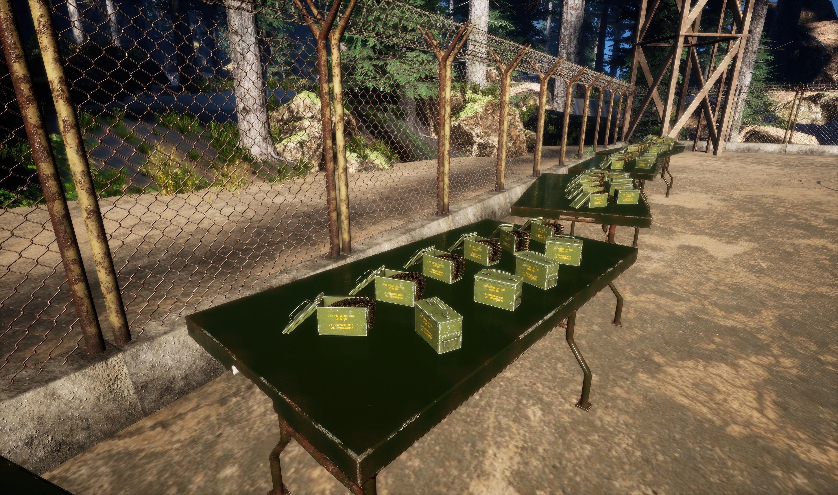 MILITARY TRAINING CAMP KIT by mkaplunow Low-poly 3D model_10