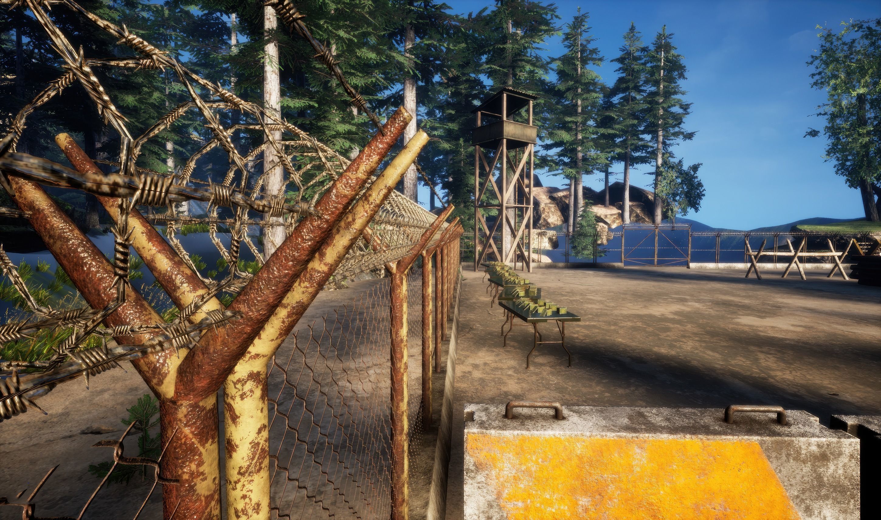 MILITARY TRAINING CAMP KIT by mkaplunow Low-poly 3D model_9