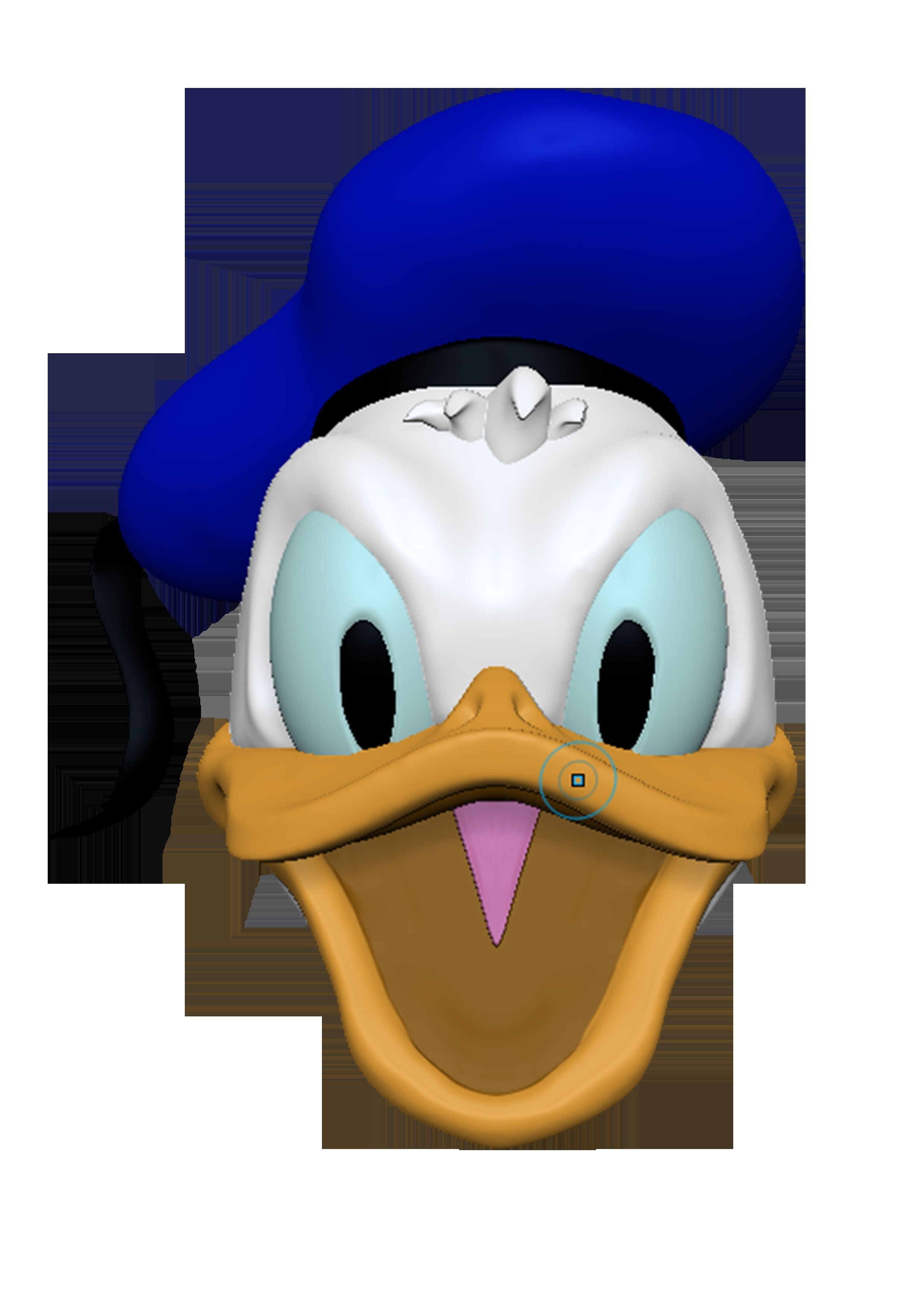 Donald Duck 3D model_1