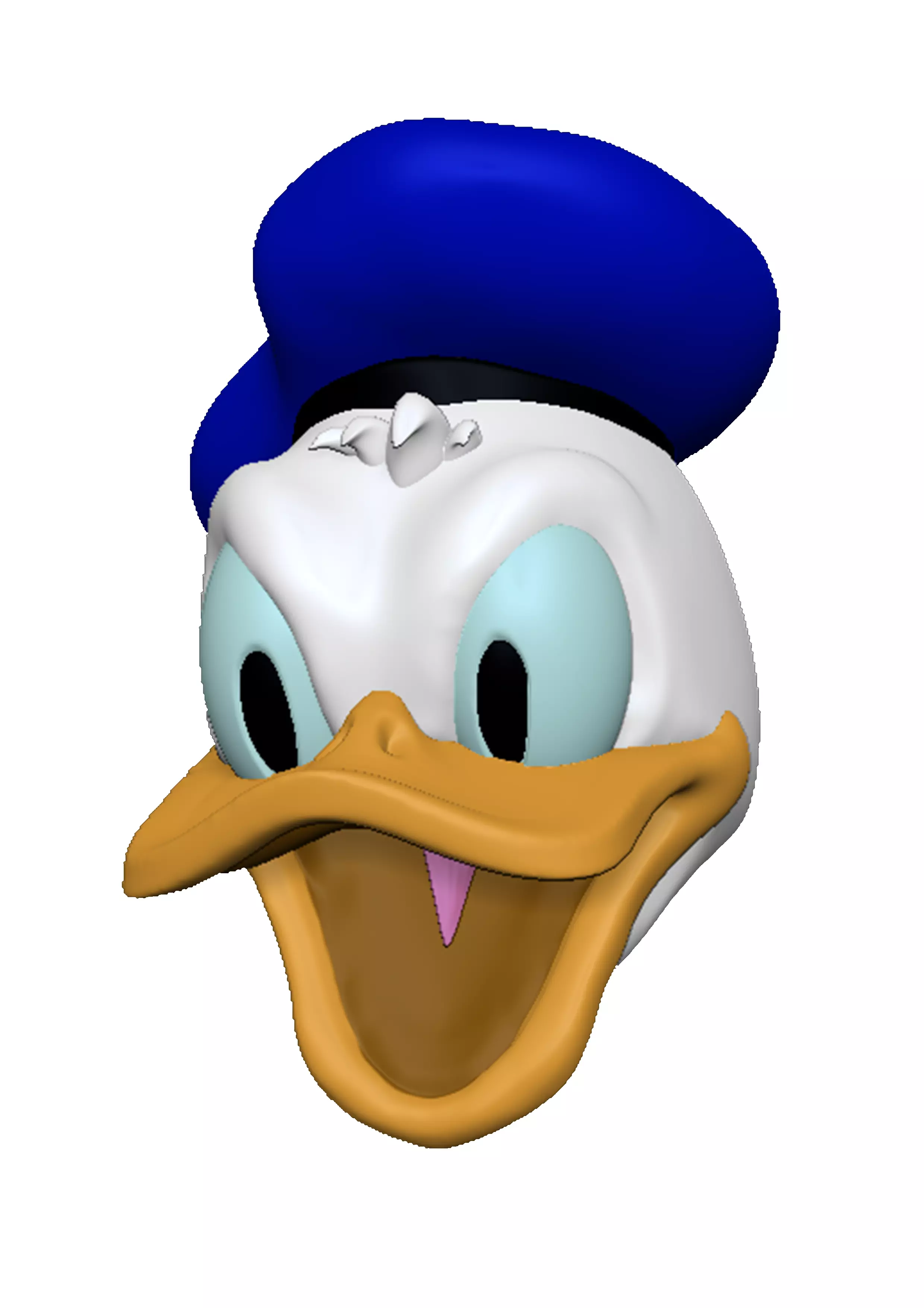 Donald Duck 3D model_0