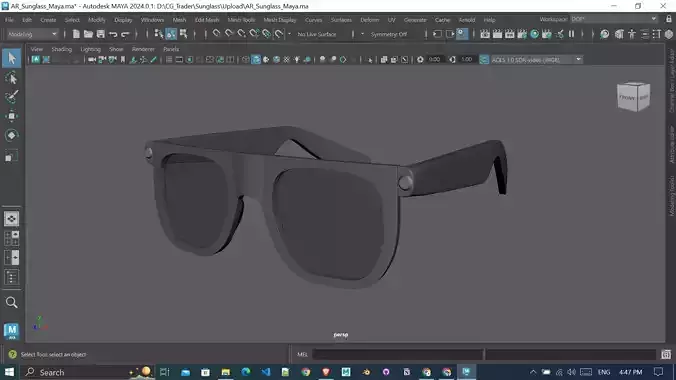 AR Sunglass for AR VR MR and 3D Printing