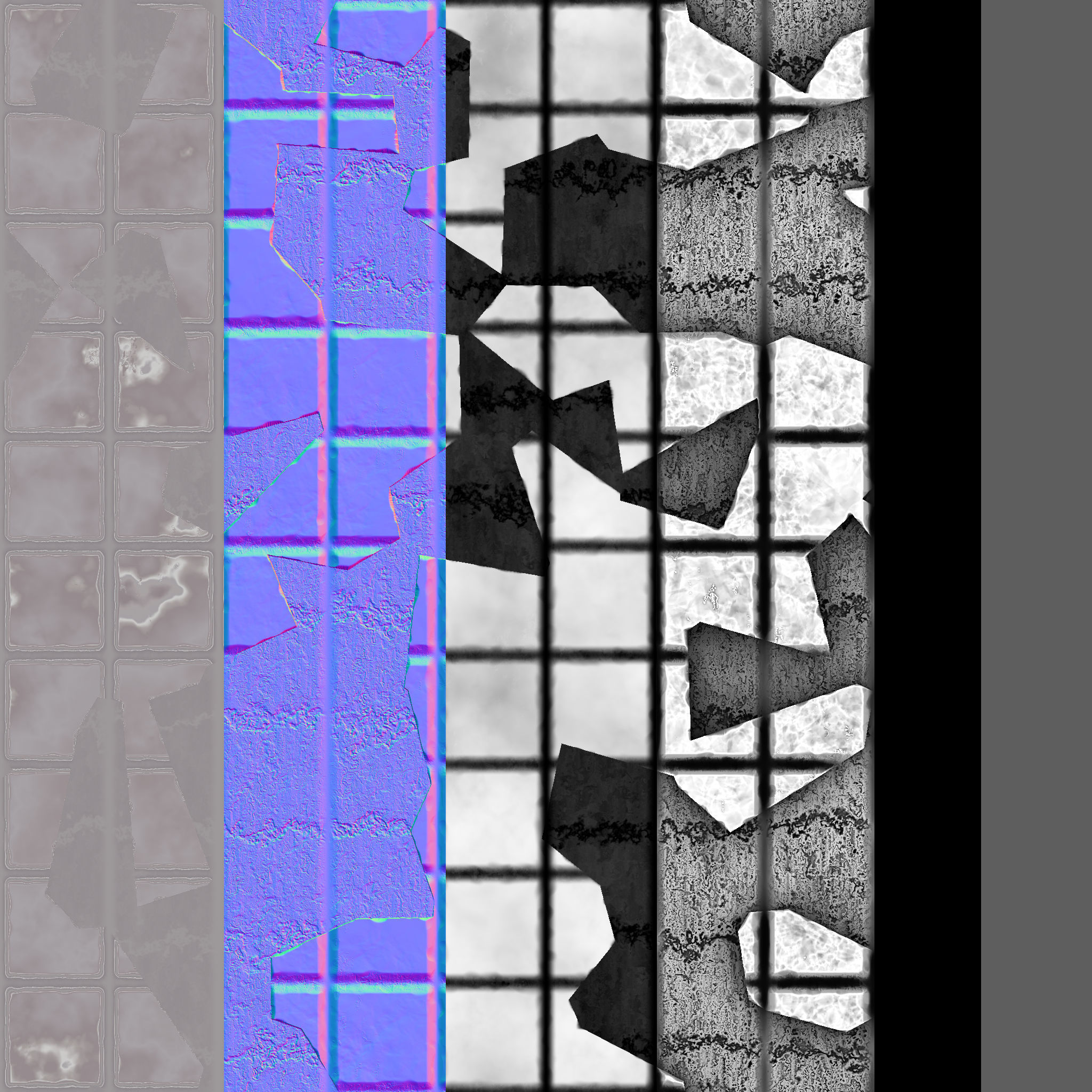 break tile texture seamless 2K Texture_4