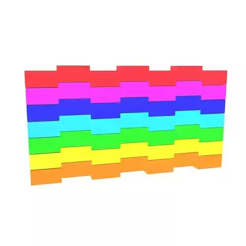 Stylish Rainbow Symbol V1 001