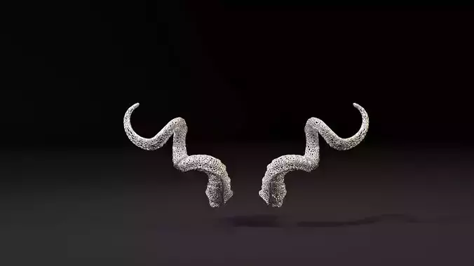Horns 3D print model