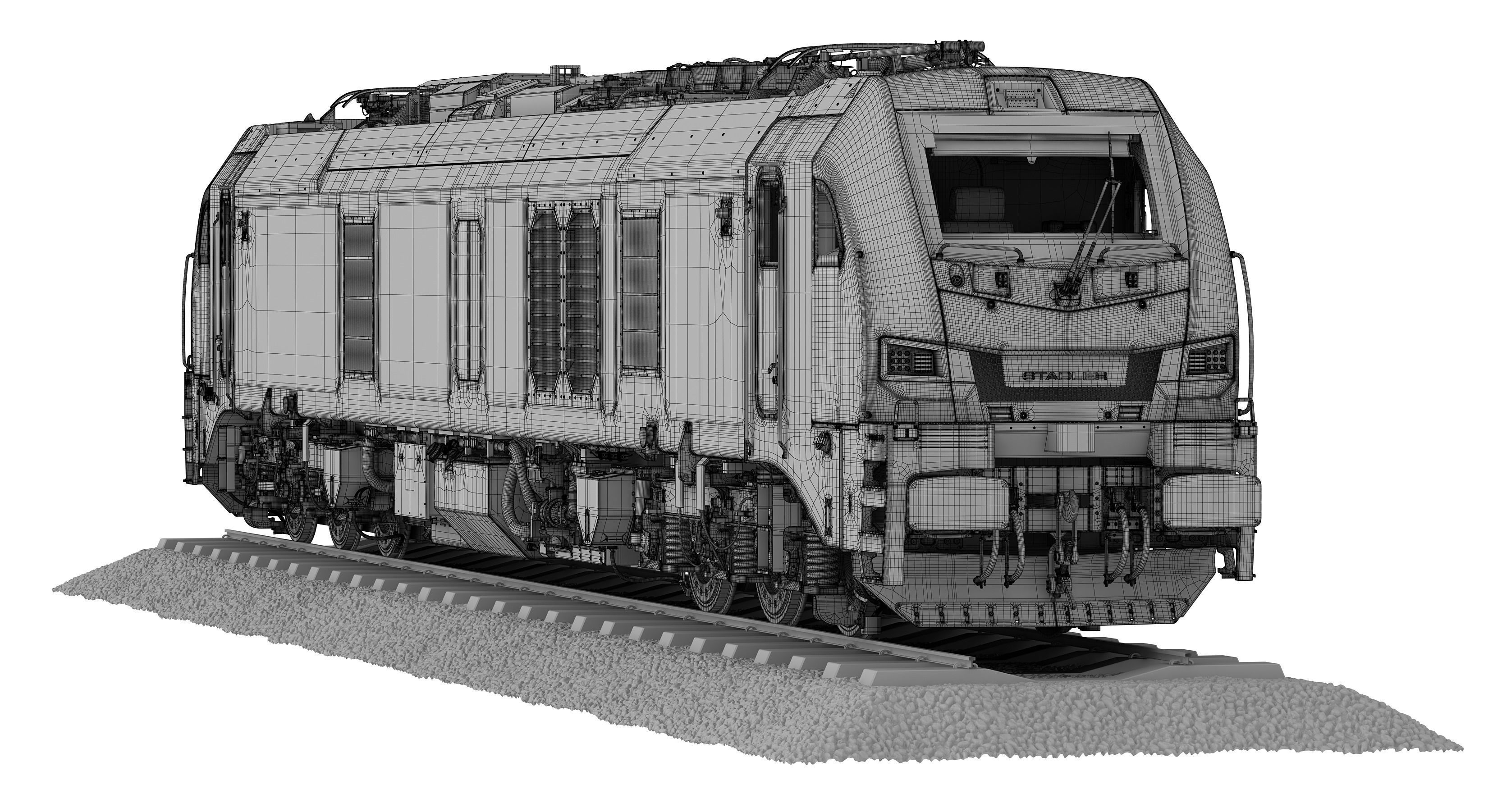 Stadler Euro Dual 3D model_1