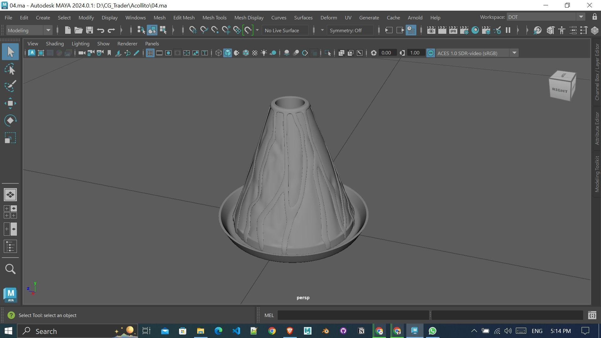 3d-science-experiment-volcano-3d-printed 3D print model_1