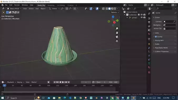 3d-science-experiment-volcano-3d-printed